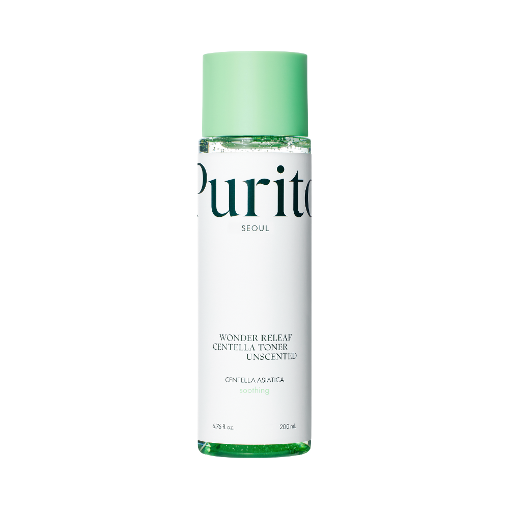 Purito Wonder Releaf Centella Unscented bezzapachowy toner z ekstraktem z wąkroty azjatyckiej, 200 ml