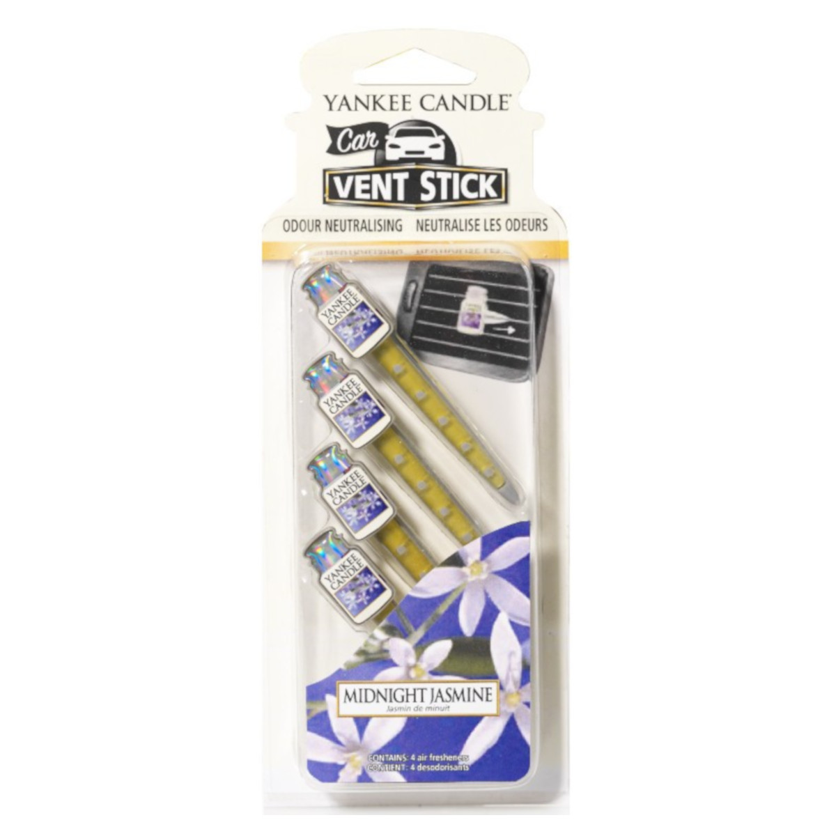 Yankee Candle - Odświeżacz do samochodu Midnight Jasmine