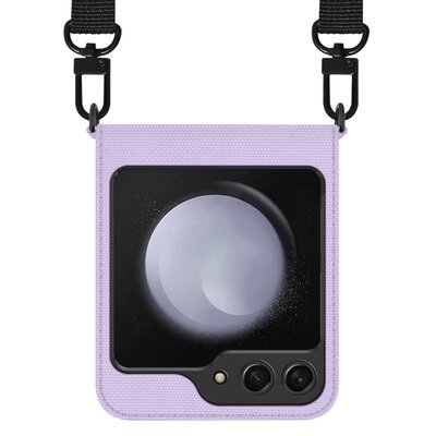 Etui ARAREE Canvas Diary do SAMSUNG Galaxy Z Flip 5 AR10-01778C Fioletowy