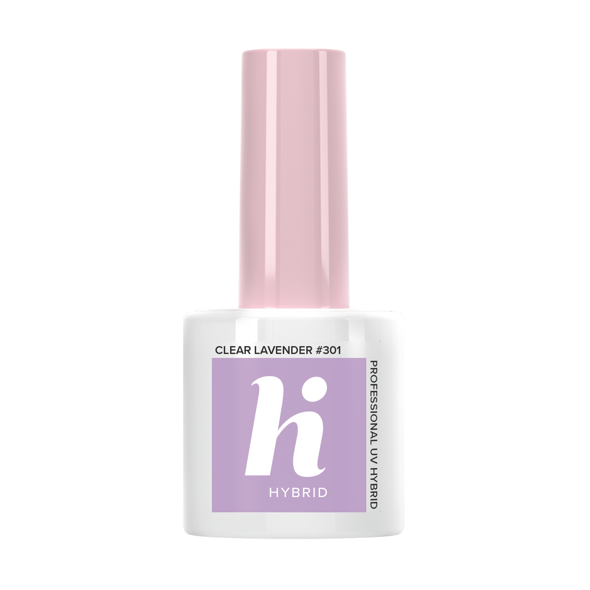 Hi Hybrid lakier hybrydowy do paznokci 301 clear lavender, 5 ml