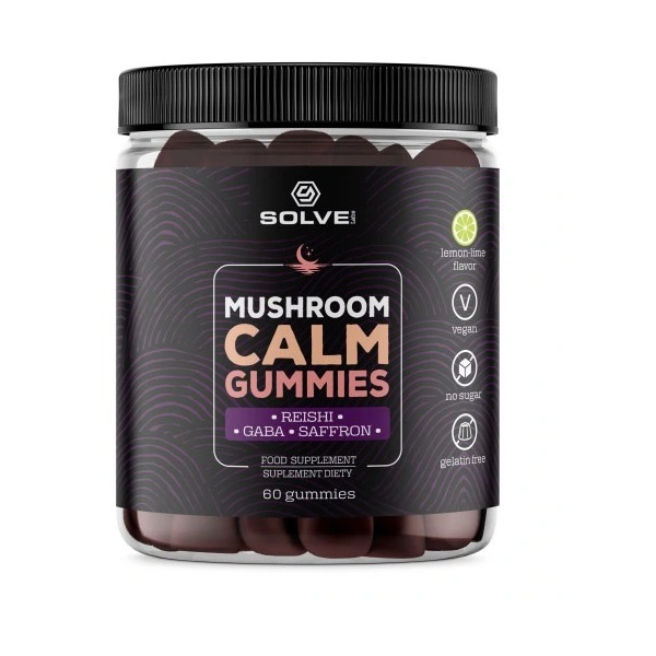 Solve Labs Mushroom Calm Gummies suplement diety, 60 szt./1 opak.