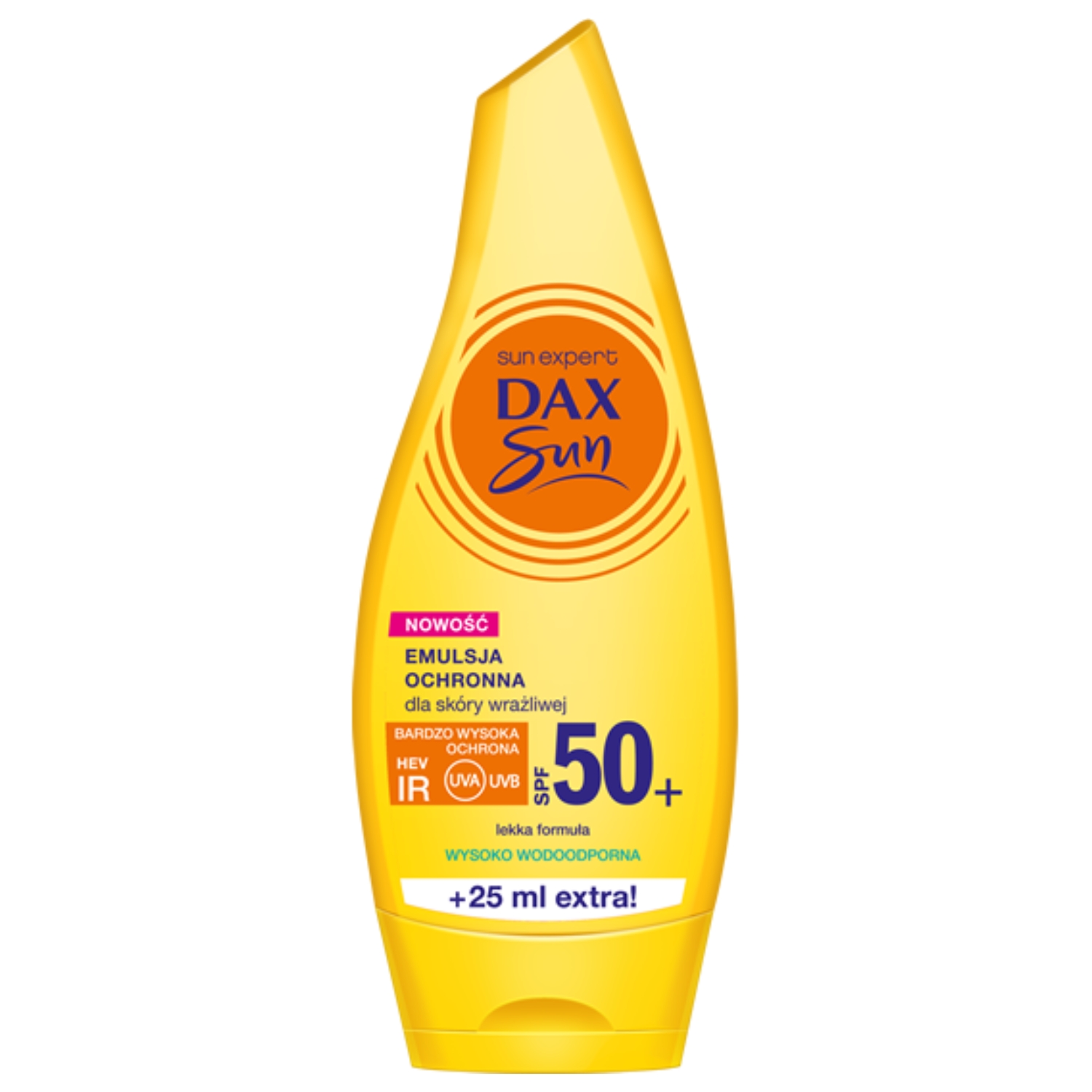 Dax Sun emulsja do opalania skóry wrażliwej SPF50, 175 ml