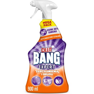 Płyn do czyszczenia kuchni i łazienki CILLIT BANG Kamień i brud 900 ml