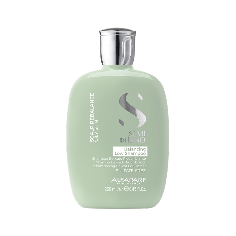 Alfaparf Semi Di Lino Scalp Rebalance szampon do przetłuszczającej się skóry głowy, 250 ml