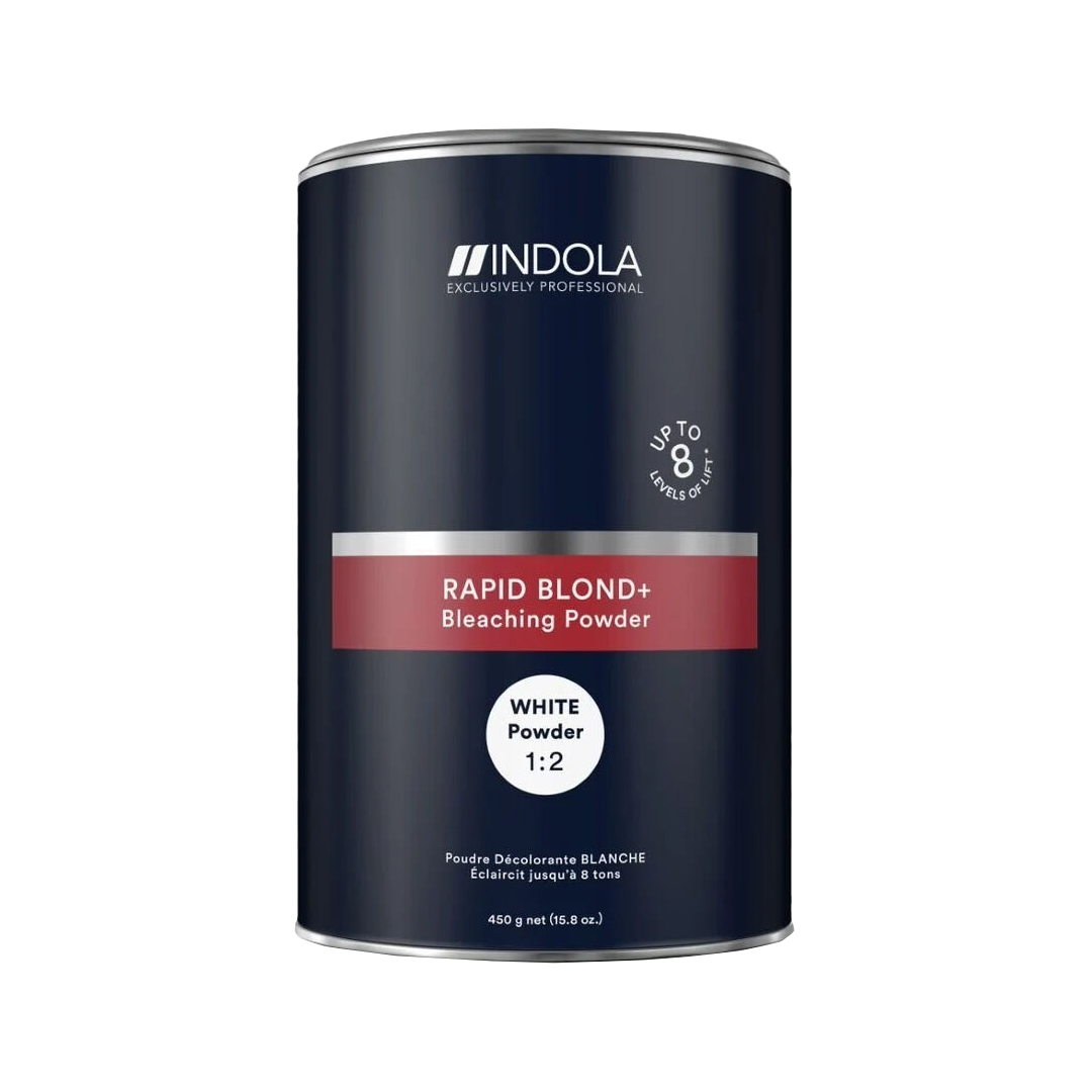 Indola Rapid Blond+ biały rozjaśniacz do włosów 8 tonów, 450 g