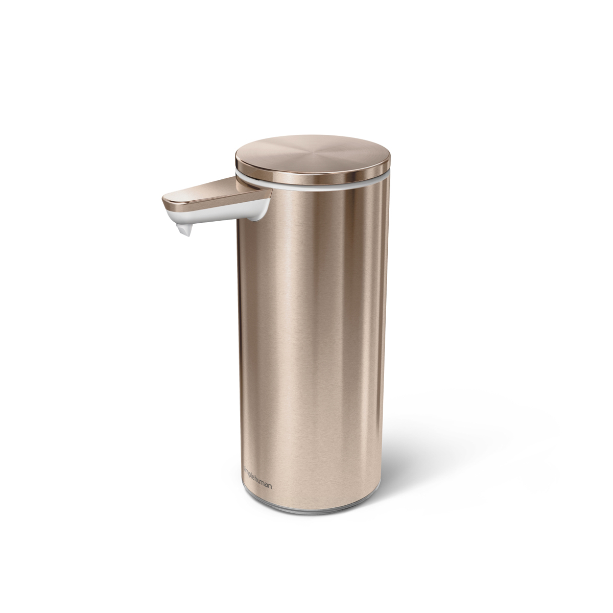 Simplehuman - Dozownik bezdotykowy akumulatorowy 266ml - różowe złoto