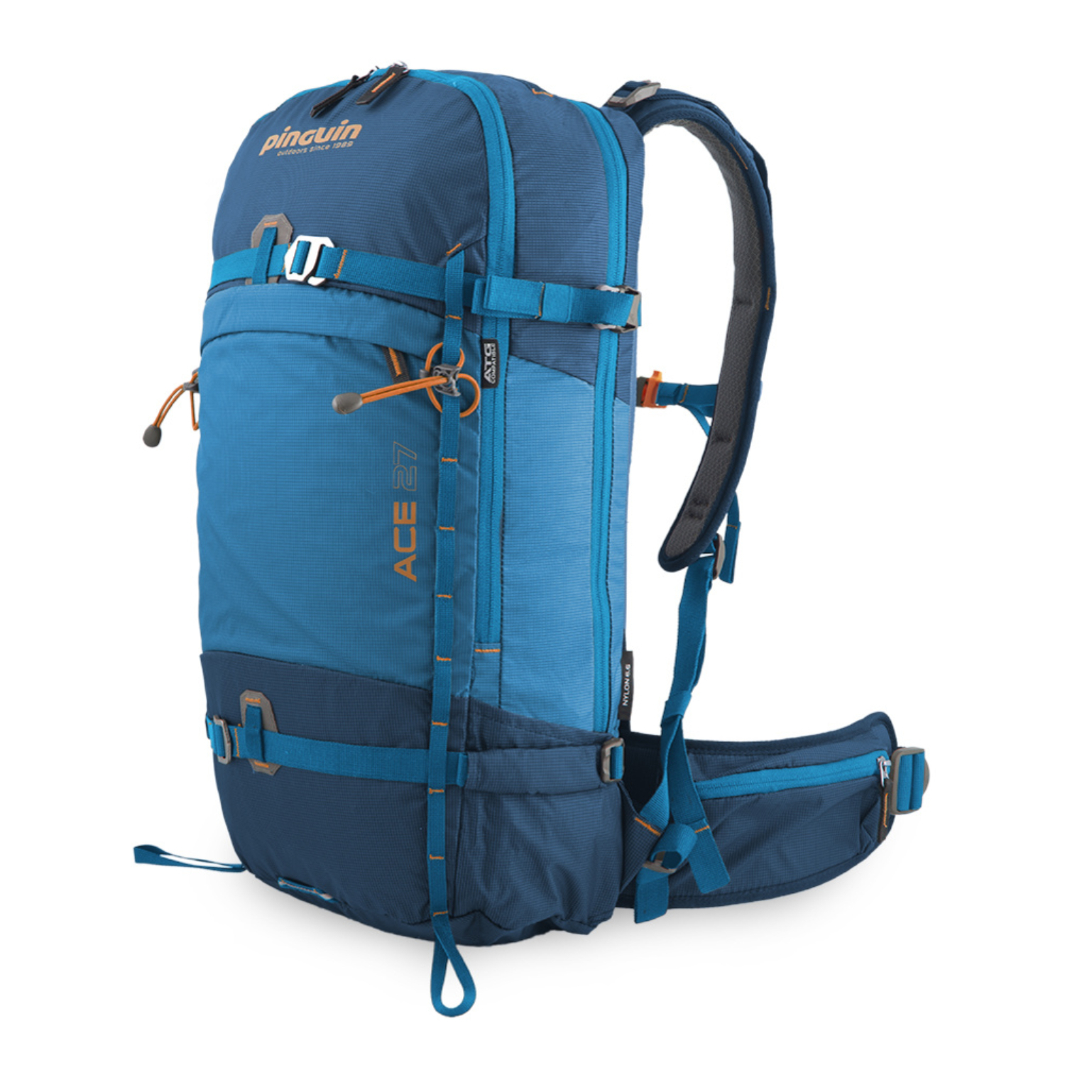 Plecak narciarski Pinguin Ace 27 petrol - ONE SIZE