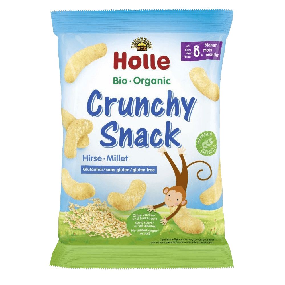 Holle BIO Organic Crunchy Snack chrupki jaglane, 25 g