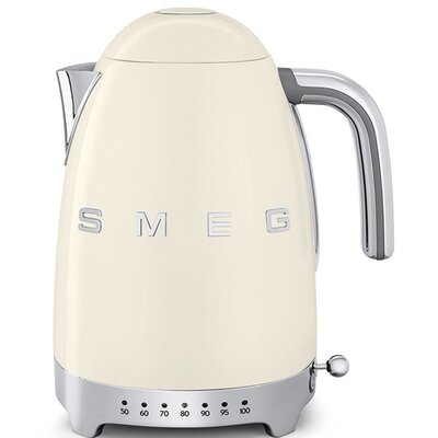 Czajnik z regulacją temperatury SMEG KLF04CREU Kremowy, 50's Retro Style, pojemność 1,7 L