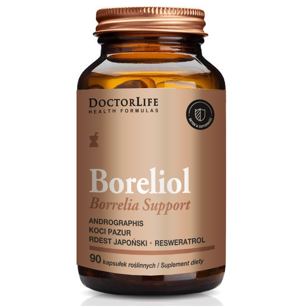 Doctor Life Boreliol suplement diety, 90 kaps./1 pak.