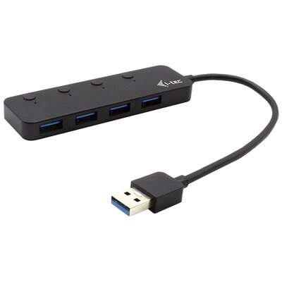Hub I-TEC U3CHARGEHUB4 USB 3.2 Gen. 1, Pasywny