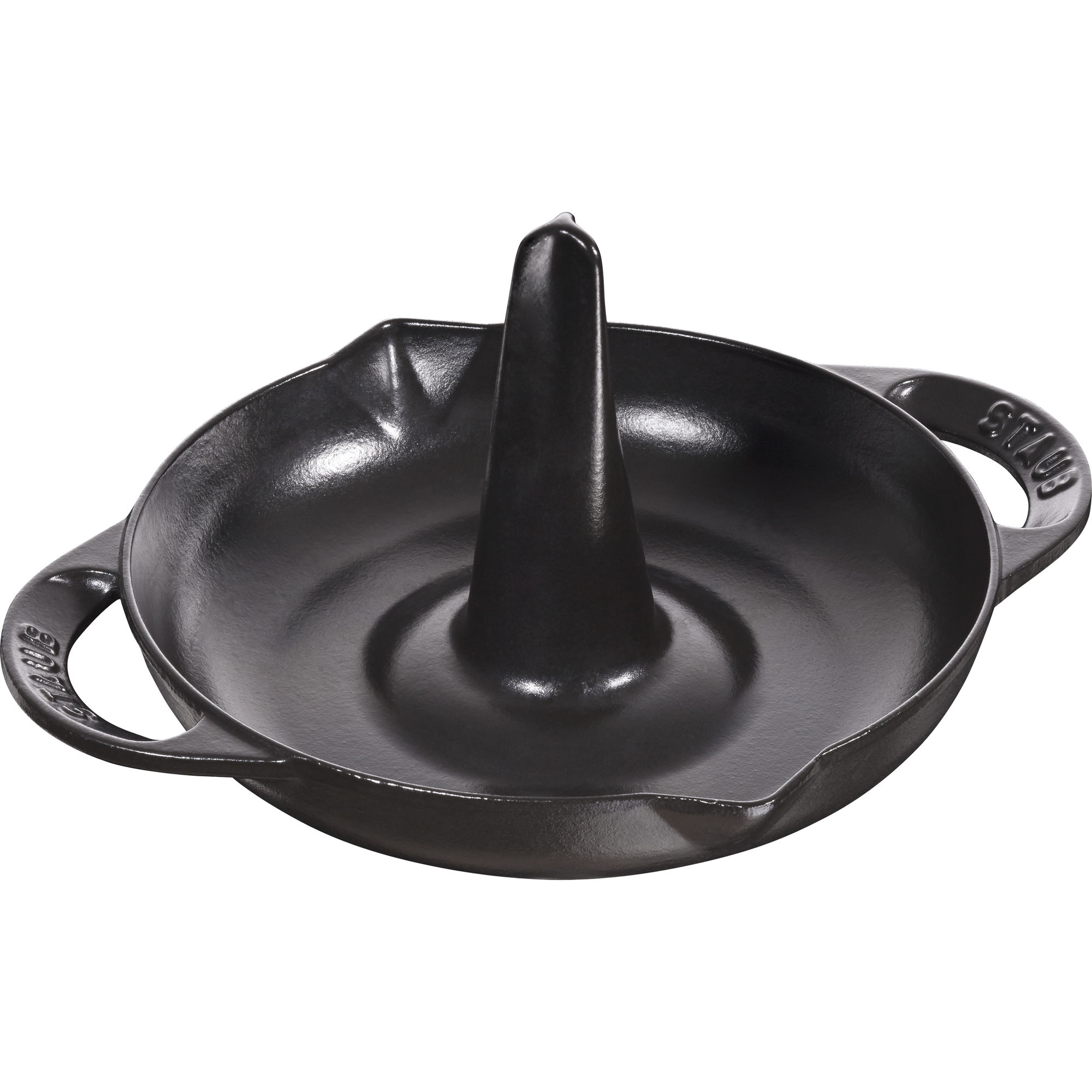 Staub - Opiekacz do kurczaka 24 cm czarny