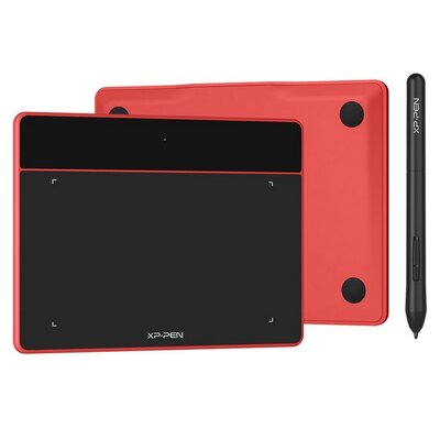 Tablet graficzny XP-PEN Deco Fun S Czerwony
