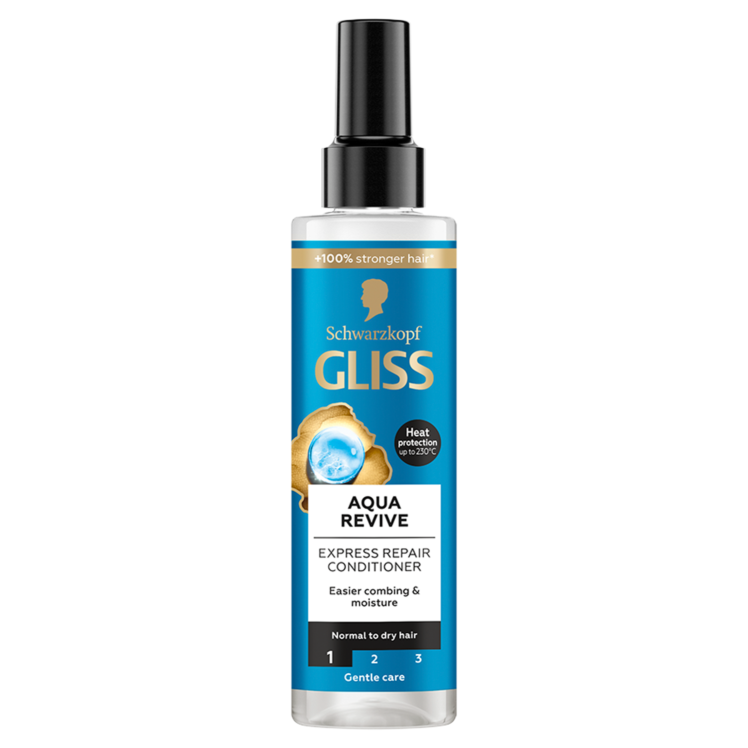 Gliss Aqua Revive ekspresowa odżywka do włosów suchych i normalnych, 200 ml