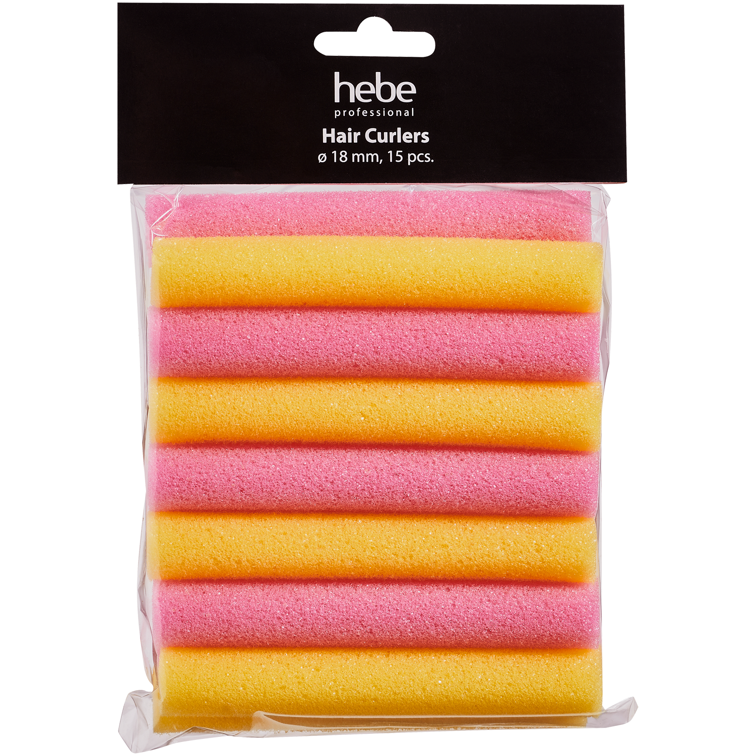 Hebe Professional Hair Curlers papiloty do włosów, 15 szt./1 opak.