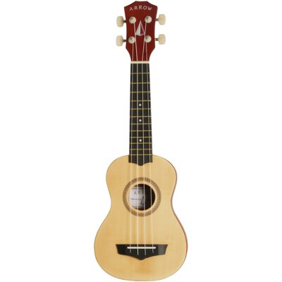 Ukulele ARROW PB10NA Soprano Jasne drewno