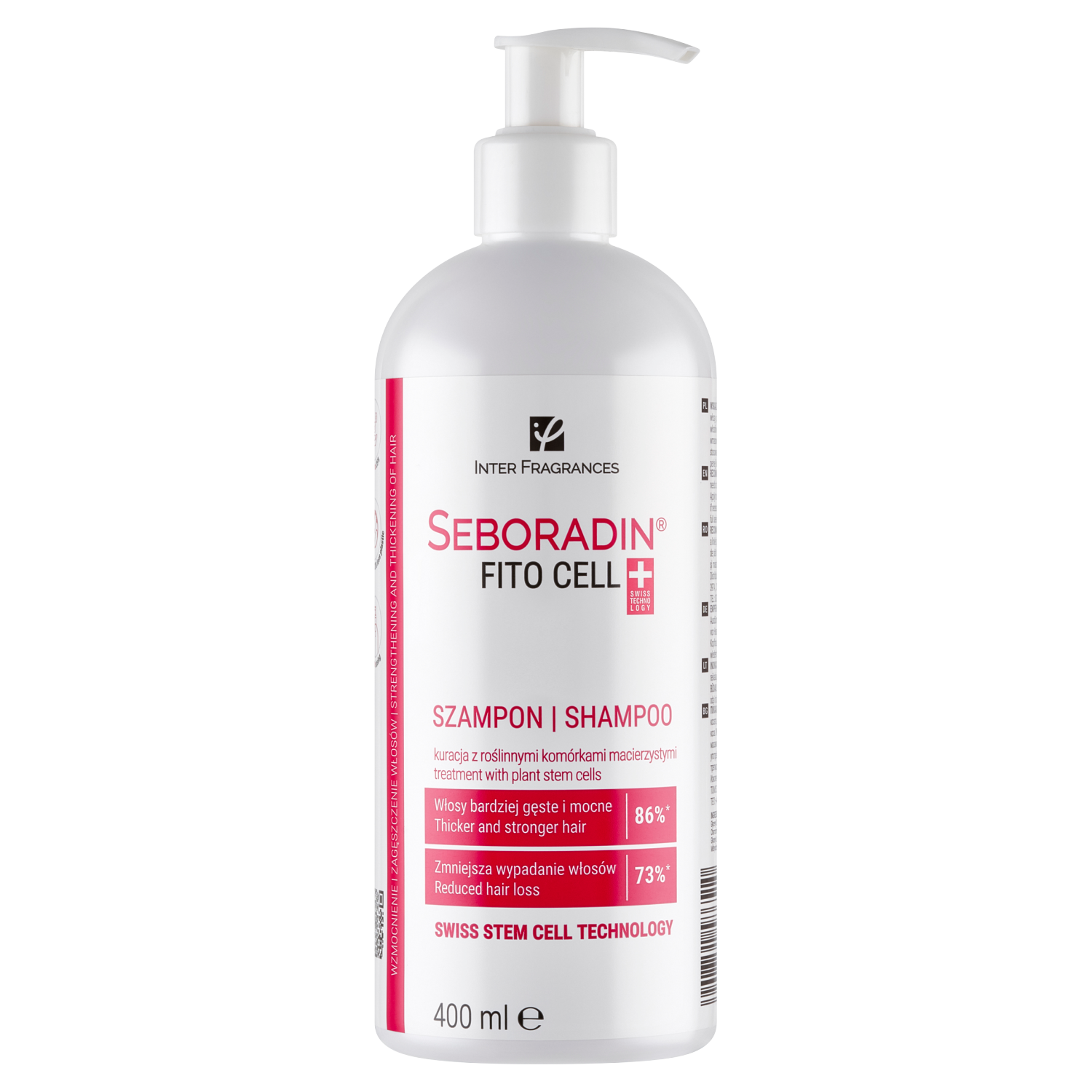 Seboradin Fito Cell szampon stymulujący porost włosów, 400 ml