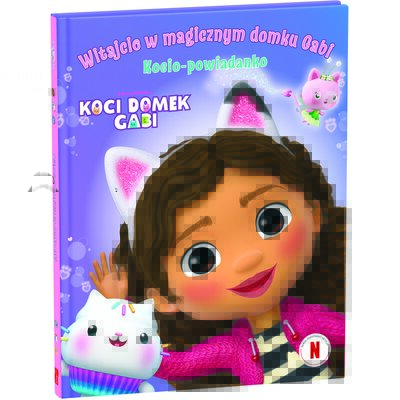 Książka Koci Domek Gabi Witajcie w magicznym domku Gabi! Kocio-powiadanko Gabhi Martins (twarda okładka)