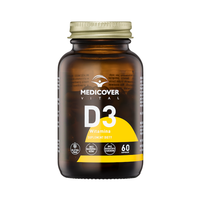 Medicover Vital Witamina D3 suplement diety, 60 kaps./1 opak.