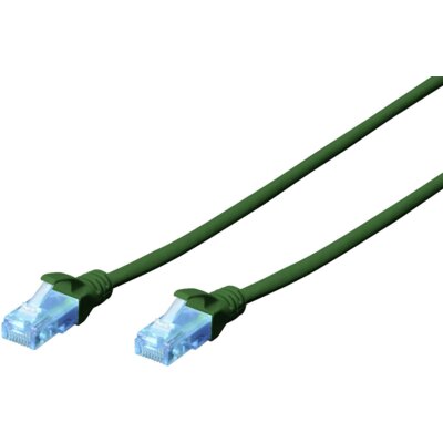 Kabel RJ45 - RJ45 DIGITUS 0.5 m DK-1512-005-G Zielony