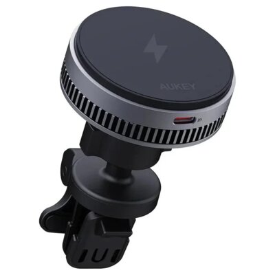 Uchwyt na telefon AUKEY HD-MC13A 15W QI2 Czarny