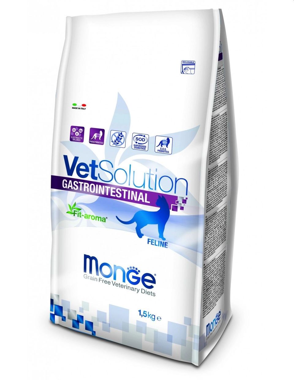 MONGE Vet Solution Cat Gastrointestinal 1,5 kg