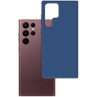 Etui 3MK Matt Case do Samsung Galaxy S23 Ultra Granatowy
