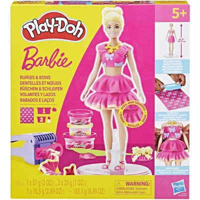 Ciastolina PLAY-DOH Barbie Projektantka Falbanki i kokardki G13615X0