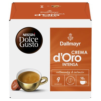 Kapsułki NESCAFE Dallmayr Crema D Oro intensa do ekspresu Nescafe Dolce Gusto