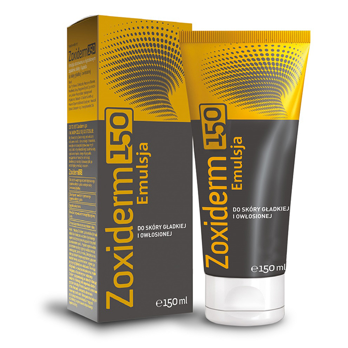 Zoxiderm emulsja przeciwłupieżowa do skóry gładkiej i owłosionej, 150 ml