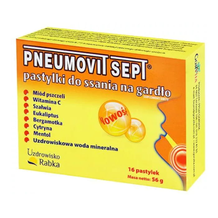 Pneumovit sept 16 pastylek (Gorvita)