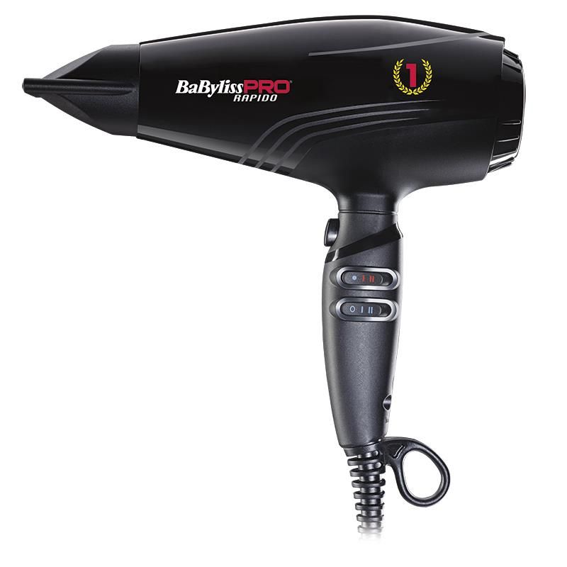 Babyliss Pro Rapido lekka suszarka do włosów z jonizacją, 1 szt.