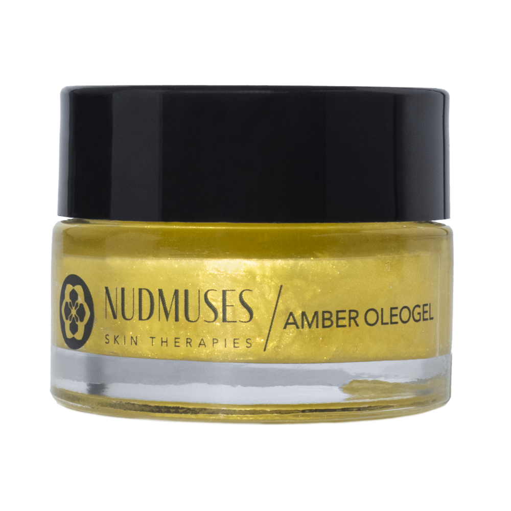 Nudmuses Amber Oleogel bursztynowe serum do twarzy z efektem rozświetlającym, 15 ml