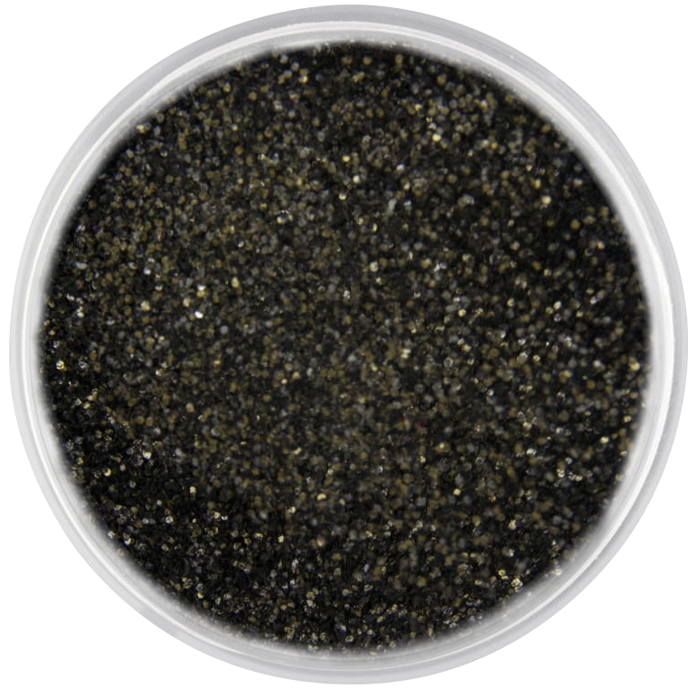 Claresa Quartz pyłek do zdobienia paznokci black 2, 1 g