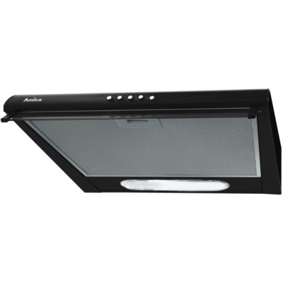 Okap AMICA OSC5231B Czarny/czarne szkło 173m3/h 63dB klasa C