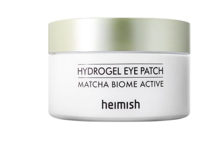 Heimish Matcha Biome Active hydrożelowe płatki pod oczy o działaniu łagodzącym, 60 szt./1 opak.