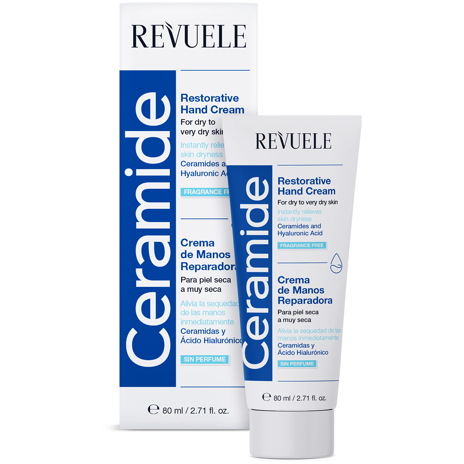 Revuele Ceramide krem do rąk, 80 ml