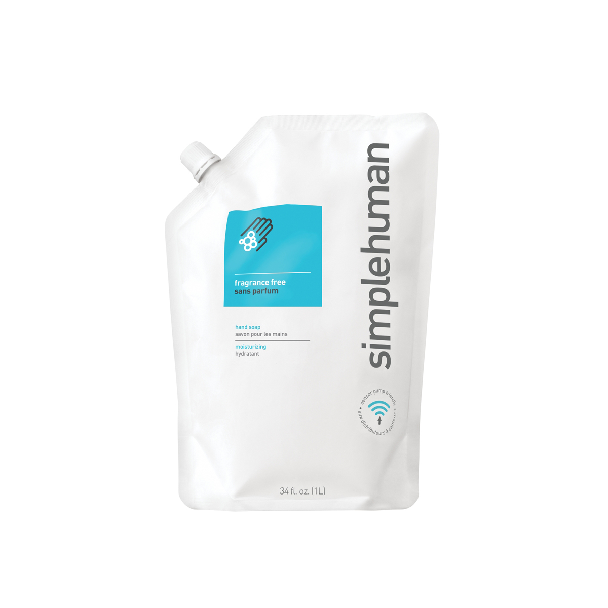 Simplehuman - Mydło do rąk w płynie FRAGRANCE FREE - 1L