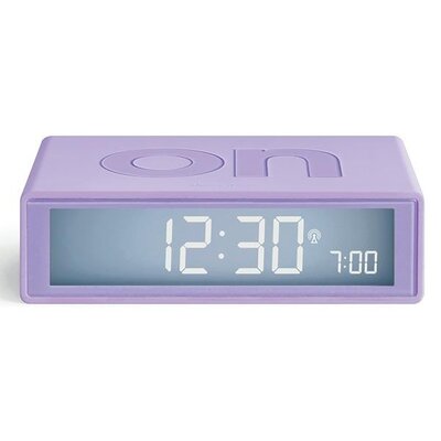 Budzik LEXON Flip+ LR150LL Jasnofioletowy