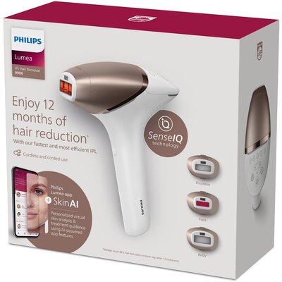 Depilator PHILIPS Lumea 9900 IPL BRI973/00 SenseIQ Czujnik SmartSkin