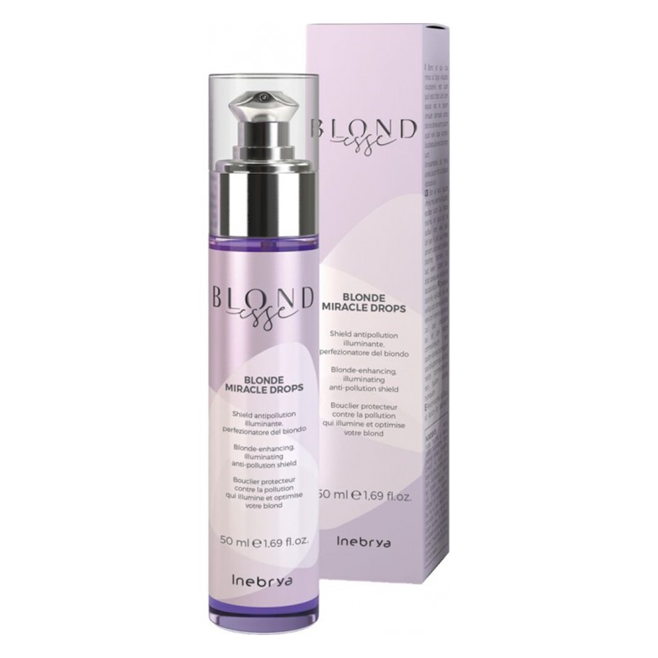 Inebrya Blondesse Blonde Miracle nabłyszczające kropelki do włosów, 50 ml