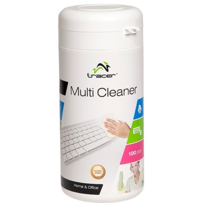 Ściereczki TRACER do ekranów LCD/TFT 100 szt.