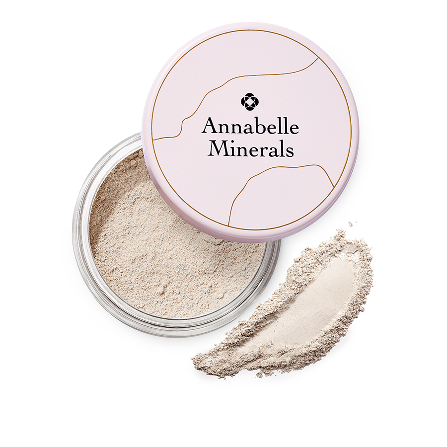 Annabelle Minerals matujący podkład mineralny do twarzy golden cream, 4 g
