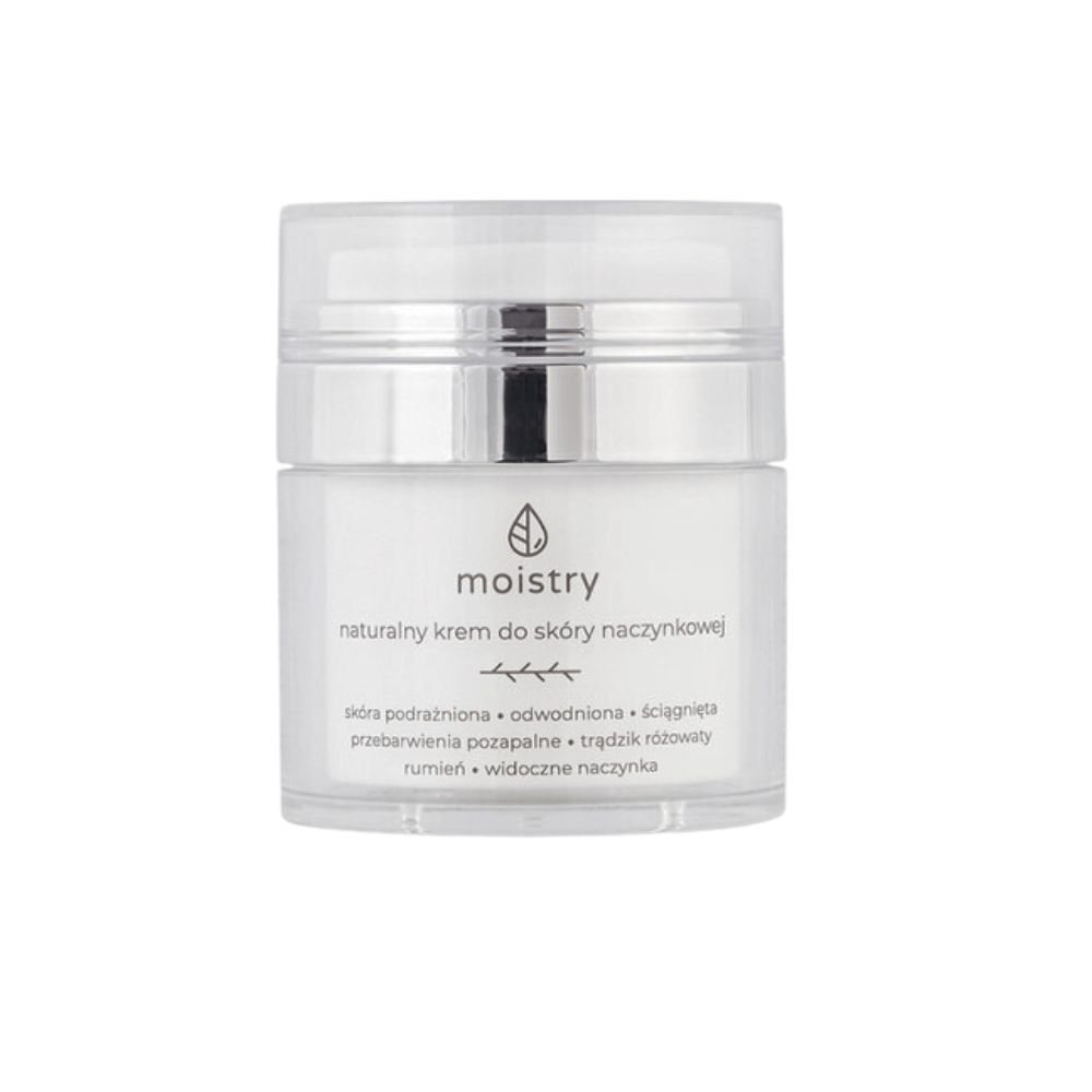 Moistry naturalny krem do skóry naczynkowej, 50 ml