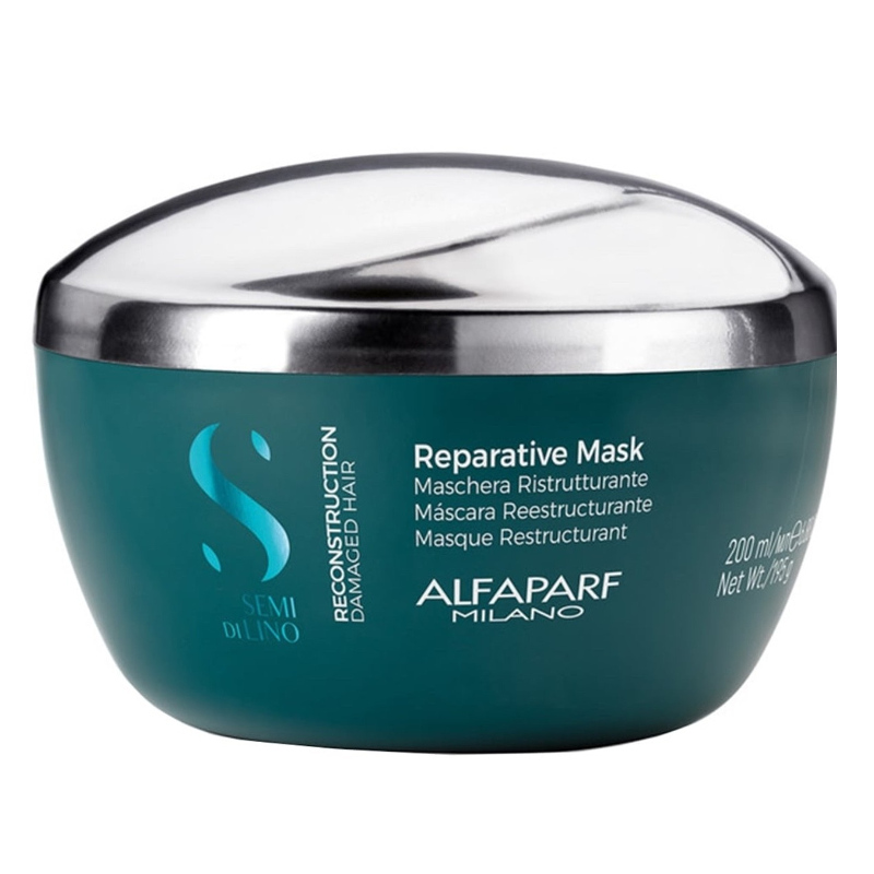 Alfaparf Semi Di Lino Reconstruction Reparative maska regenerująca do włosów, 200 ml