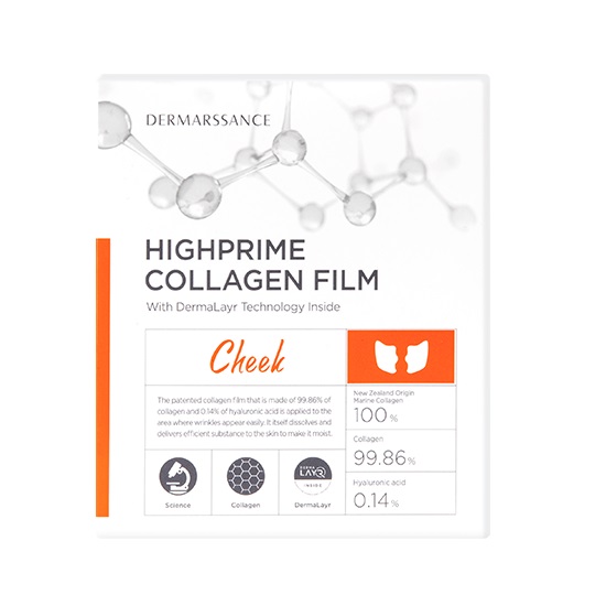 Dermarssance Highprime Collagen Film płatki kolagenowe na policzki, 5 szt./1 opak.