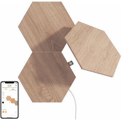 Panele świetlne NANOLEAF Elements Hexagons Expansion Pack (3 sztuki)
