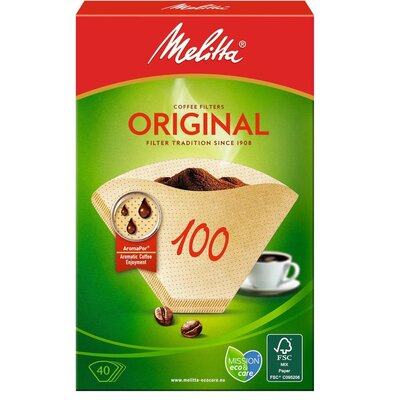 Filtr do ekspresu MELITTA 100 papierowe (40 szt.)