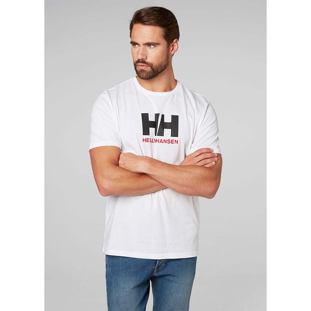 Koszulka męska Helly Hansen Logo T-shirt white - L