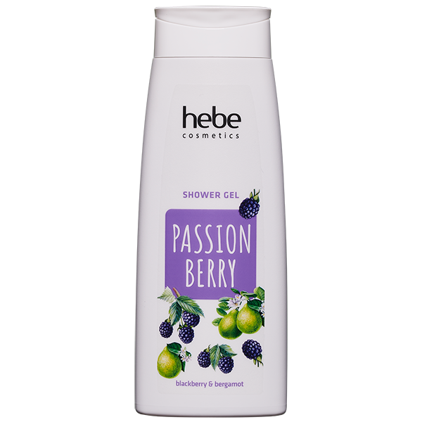 Hebe Cosmetics Passion Berry Blackberry&Bergamot żel pod prysznic, 250 ml